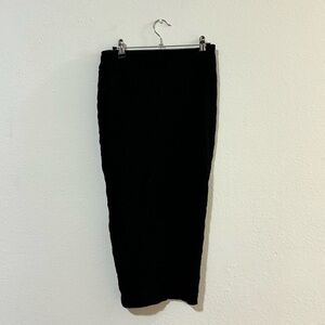 Black Skirt with Sexy Slit